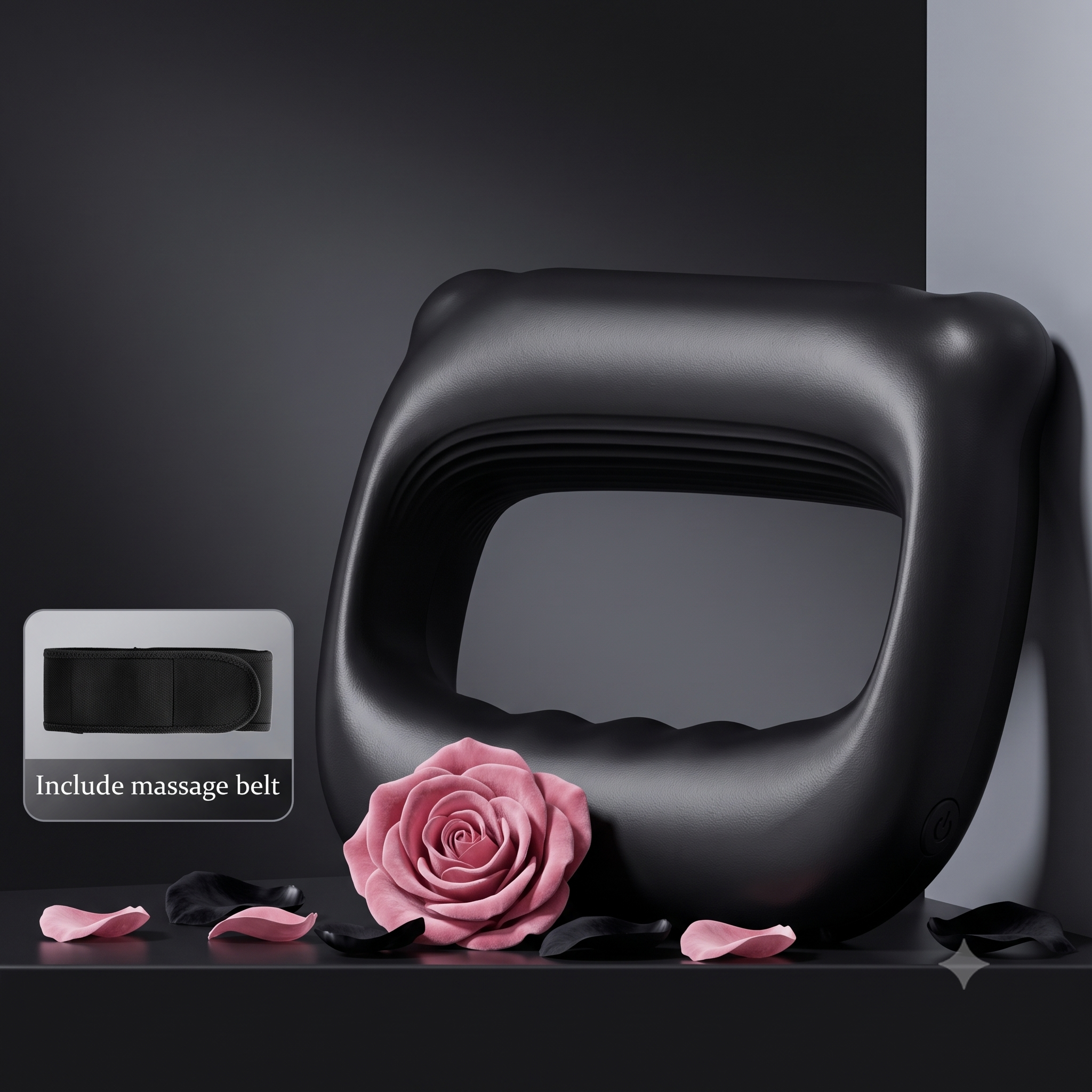 New 2026 Multi-Functional Electric Face & Body Massager Ring – Portable Wireless Deep Tissue Vibrating Massager with Strap