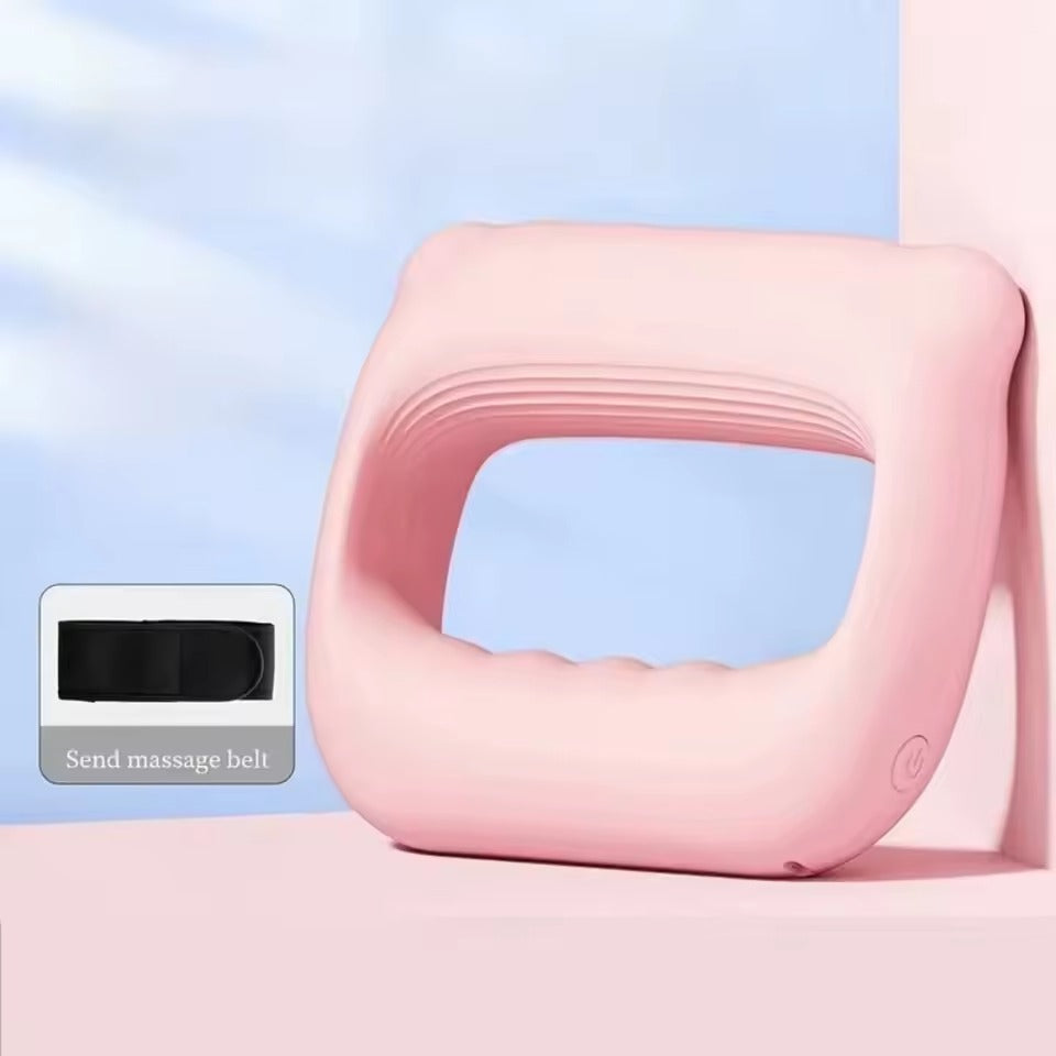 New 2026 Multi-Functional Electric Face & Body Massager Ring – Portable Wireless Deep Tissue Vibrating Massager with Strap