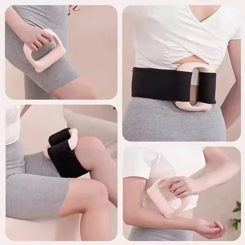 New 2026 Multi-Functional Electric Face & Body Massager Ring – Portable Wireless Deep Tissue Vibrating Massager with Strap