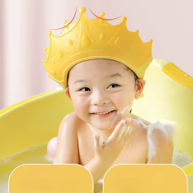 Baby Shower Cap - Visor Hat for Eye and Ear Protection
