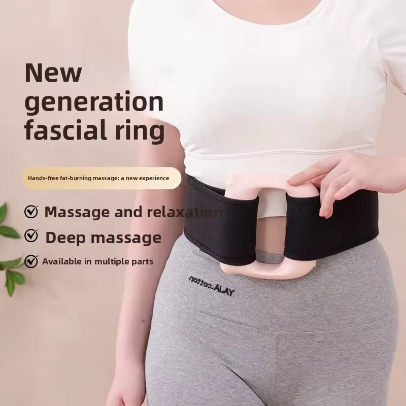 New 2026 Multi-Functional Electric Face & Body Massager Ring – Portable Wireless Deep Tissue Vibrating Massager with Strap